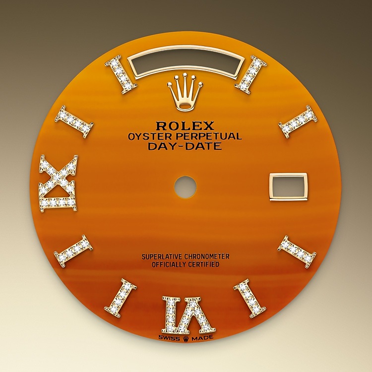Rolex Day-Date | M128348RBR-0049 | Rolex Official Retailer - Pendulum
