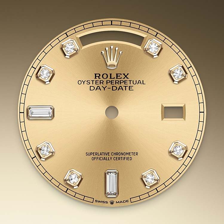 Rolex Day-Date | M128238-0008 | Rolex Official Retailer - Pendulum