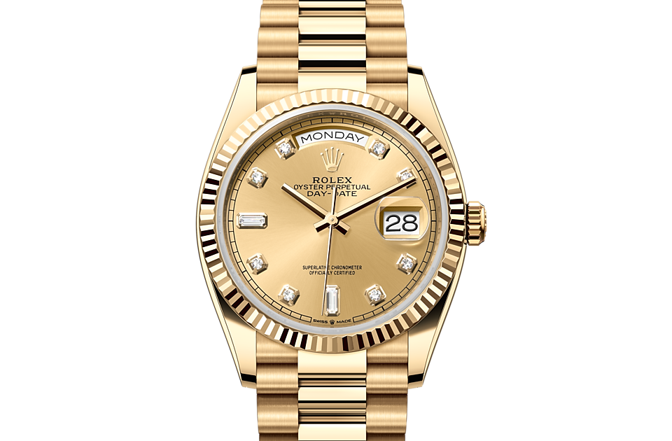 นาฬิกาข้อมือ Rolex Day-Date | M128238-0008 |  ที่ เพนดูลัม