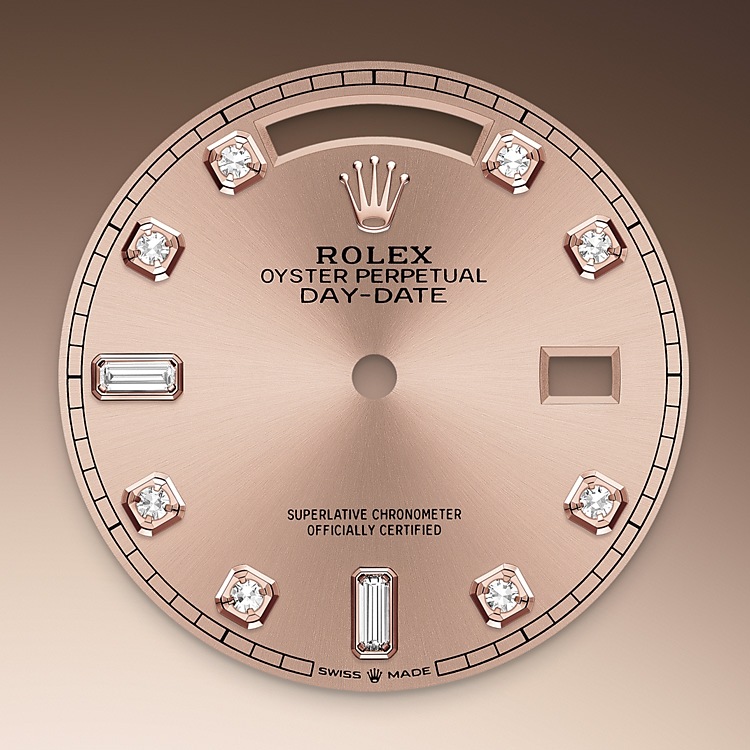 Rolex Day-Date | M128235-0009 | Rolex Official Retailer - Pendulum