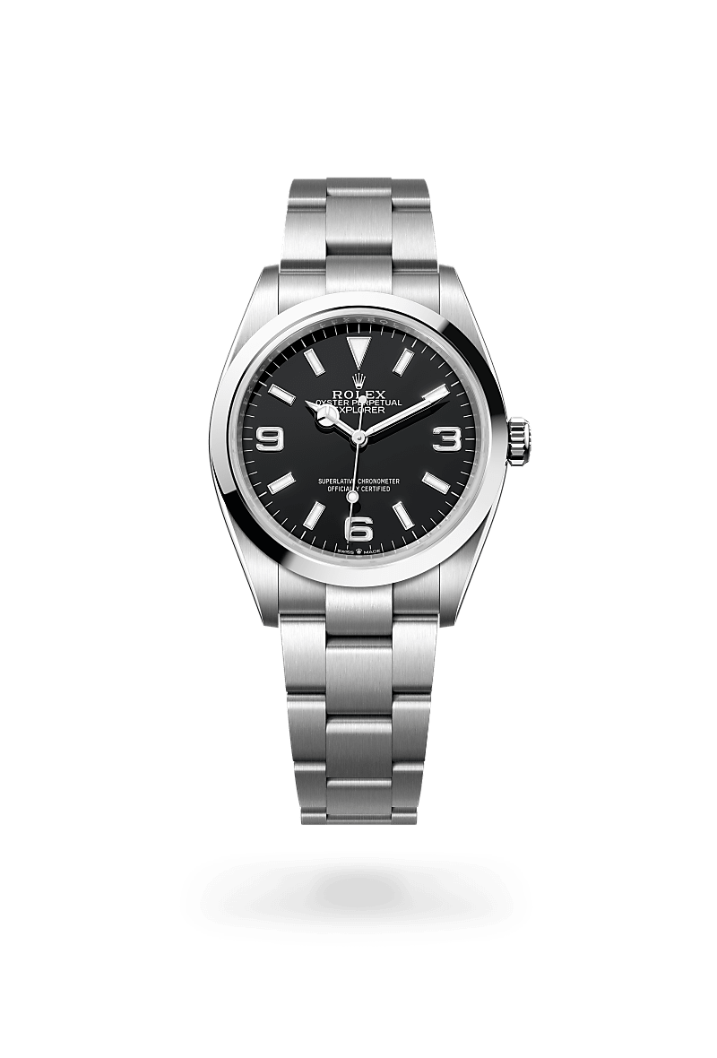 Rolex Explorer in Oystersteel, M124270-0001 - Pendulum