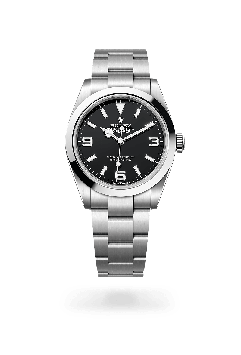 Rolex Explorer in Oystersteel, M224270-0001 - Pendulum