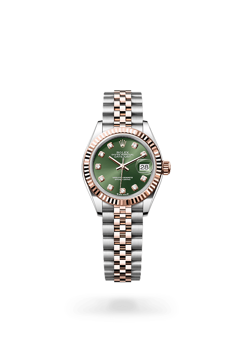 Rolex Lady-Datejust in Everose Rolesor - การผสมผสานระหว่าง Oystersteel และเอเวอร์โรสโกลด์, M279171-0007 - Pendulum