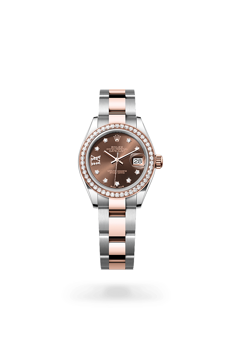 Rolex Lady-Datejust in Everose Rolesor - การผสมผสานระหว่าง Oystersteel และเอเวอร์โรสโกลด์, M279381RBR-0004 - Pendulum