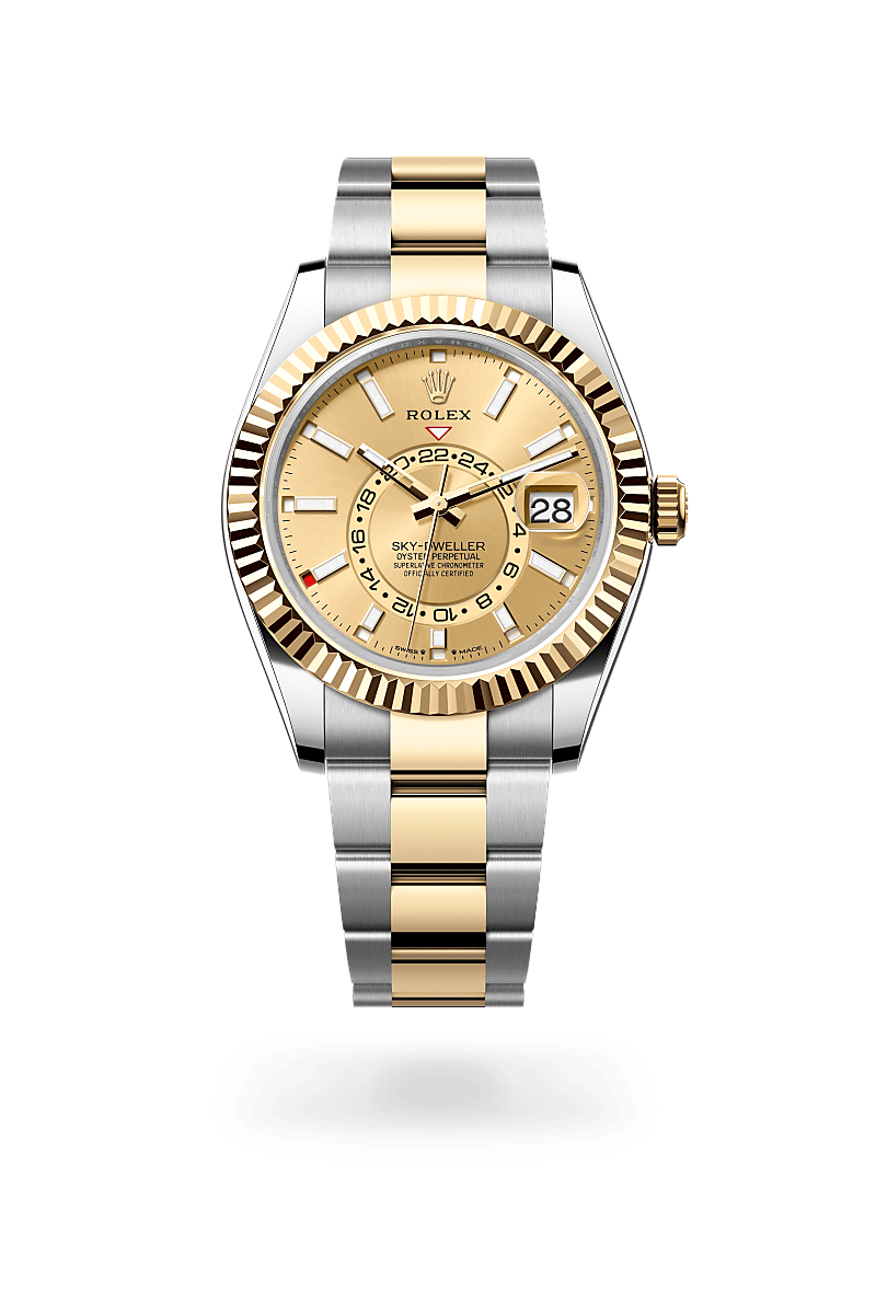 Rolex Sky-Dweller in Yellow Rolesor - การผสมผสานระหว่าง Oystersteel และทองคำ, M336933-0001 - Pendulum