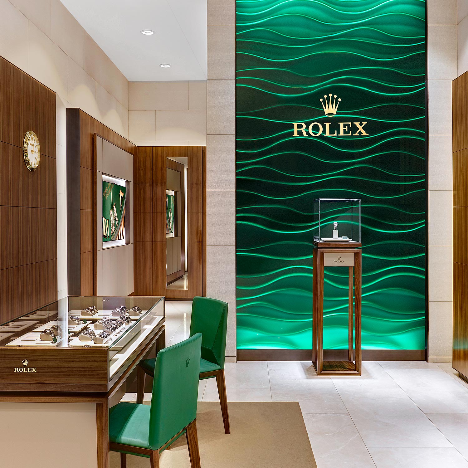 Discover our luxury rolex showroom - Pendulum