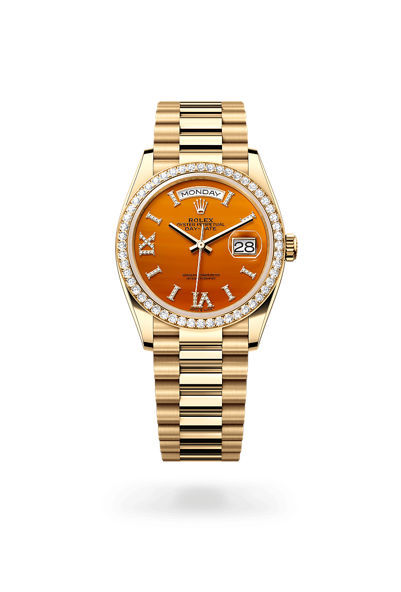 Rolex Day-Date in 18 ct yellow gold, M128348RBR-0049 - Pendulum