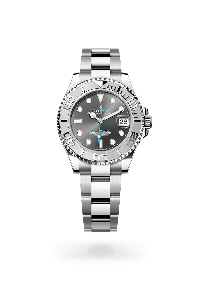 Rolex Yacht-Master in Rolesium - combination of Oystersteel and platinum, M268622-0002 - Pendulum