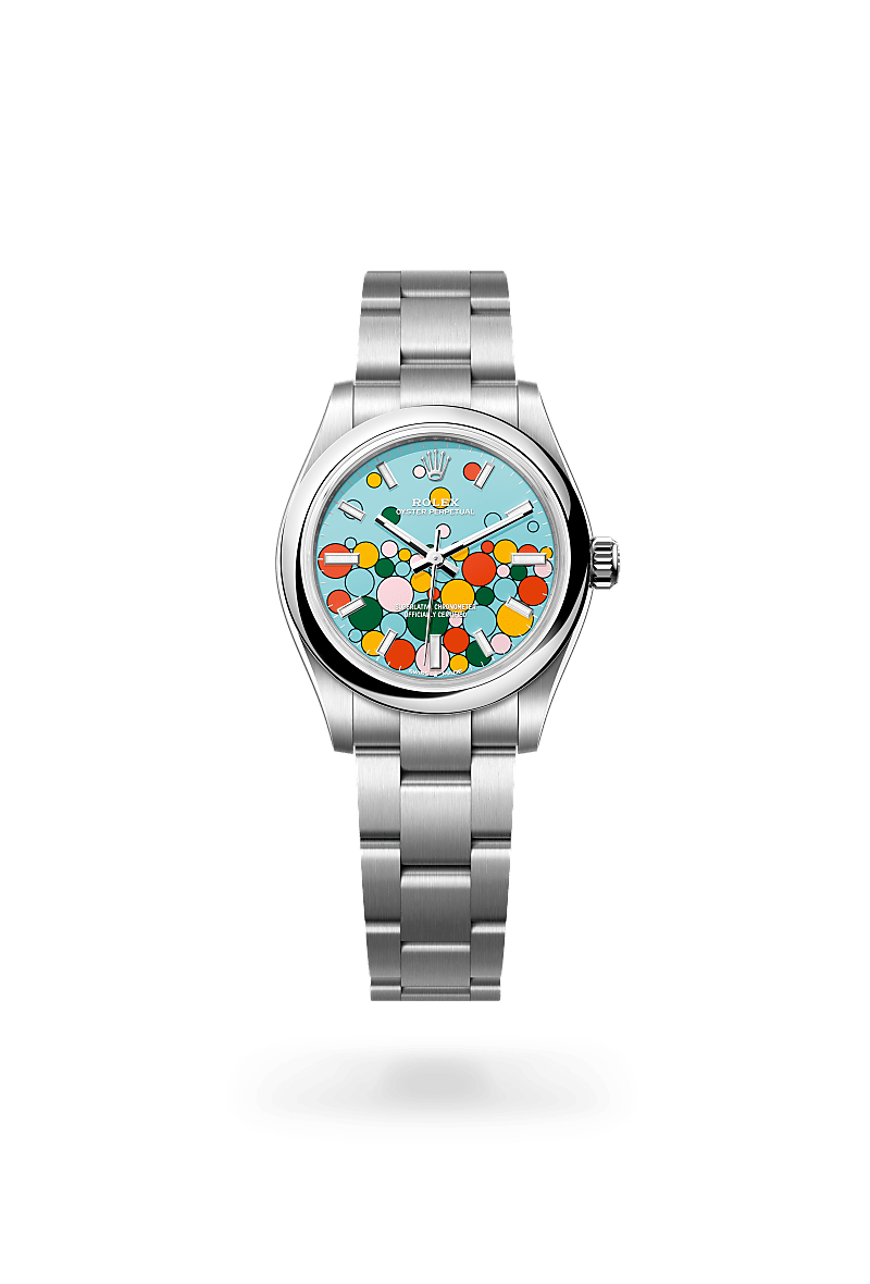 Rolex Oyster Perpetual in Oystersteel, M277200-0010 - Pendulum