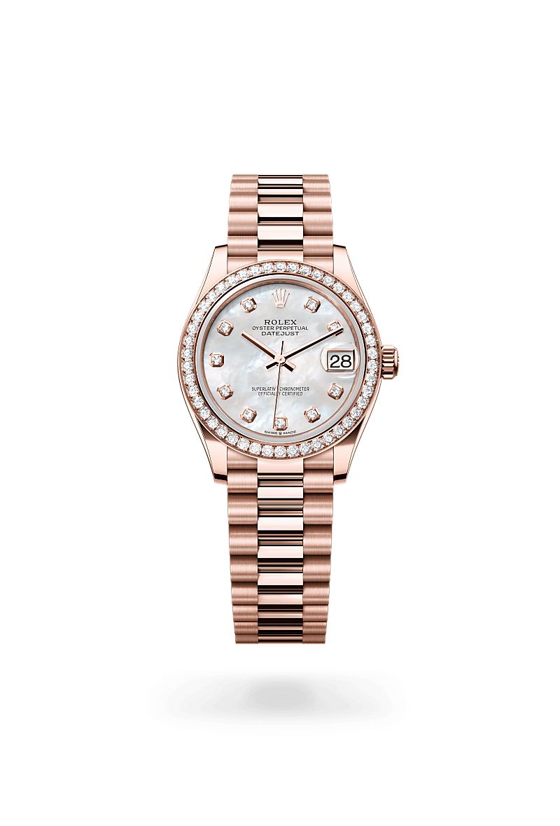 Rolex Datejust in 18 ct Everose gold, M278285RBR-0005 - Pendulum