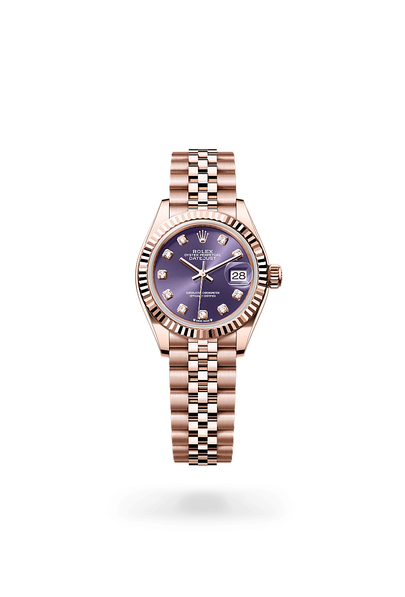 Rolex Lady-Datejust in 18 ct Everose gold, M279175-0020 - Pendulum