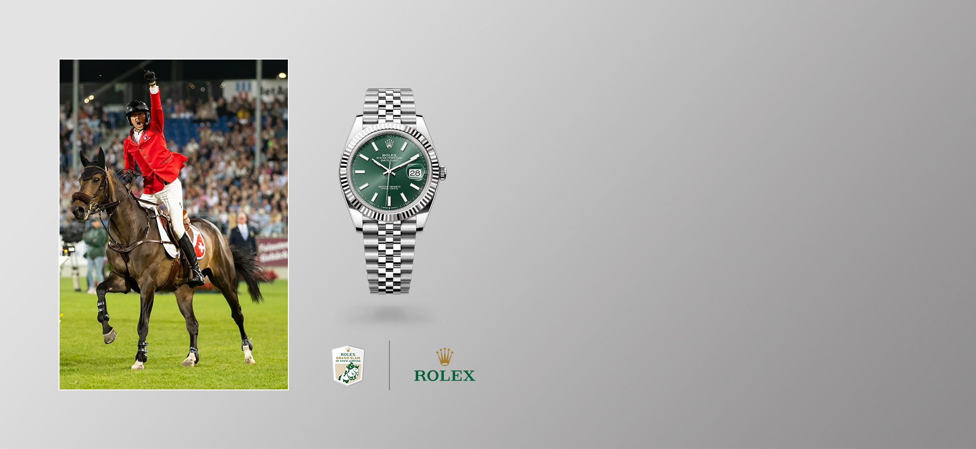 Rolex and equestrianism Rolex Grand Slam of Show Jumping - Pendulum