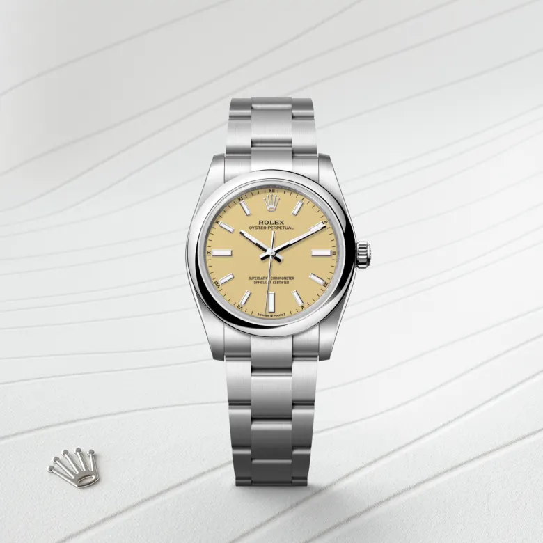 Rolex Oyster Perpetual in Oystersteel, M124200-0007 - Pendulum