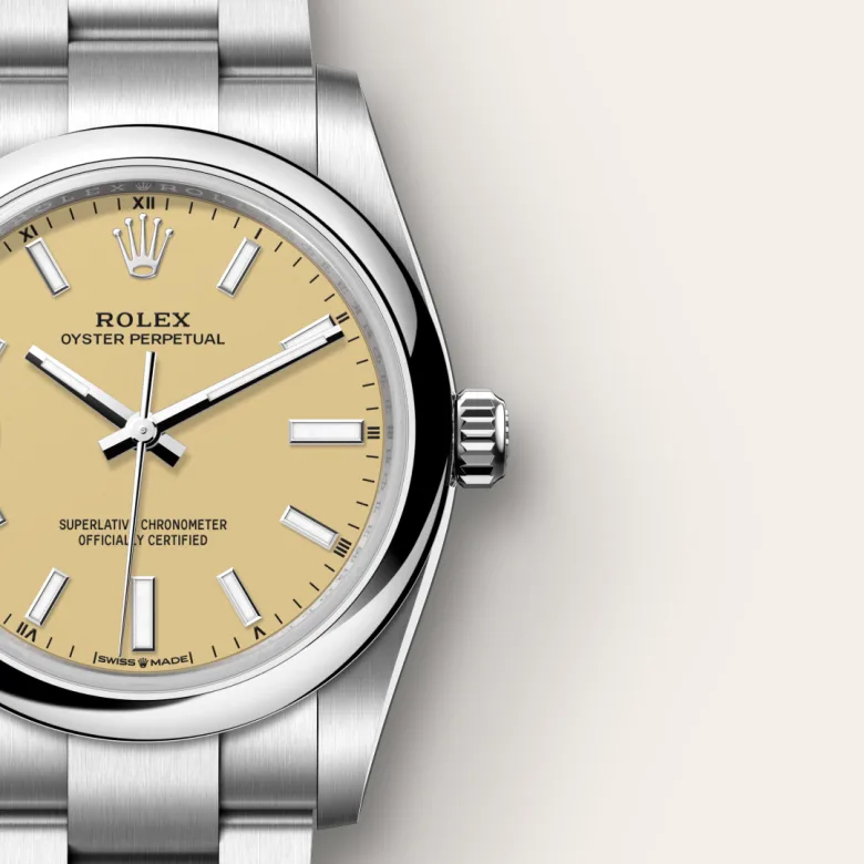 Rolex Oyster Perpetual in Oystersteel, M124200-0007 - Pendulum