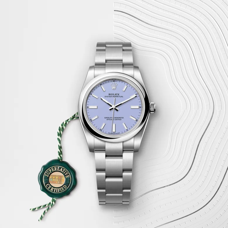 Rolex Oyster Perpetual in Oystersteel, M124200-0008 - Pendulum