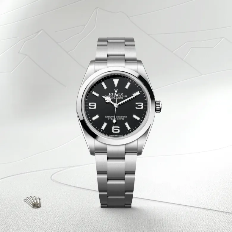 Rolex Explorer in Oystersteel, M124270-0001 - Pendulum