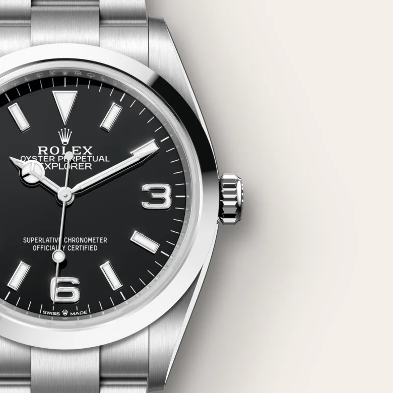 Rolex Explorer in Oystersteel, M124270-0001 - Pendulum