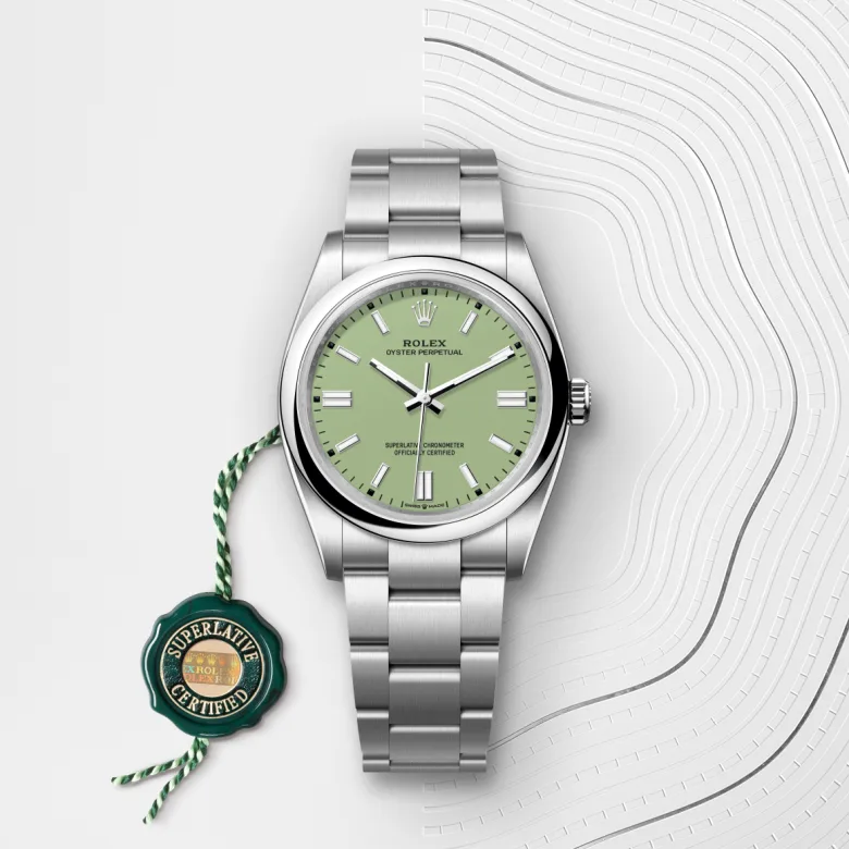 Rolex Oyster Perpetual in Oystersteel, M126000-0011 - Pendulum