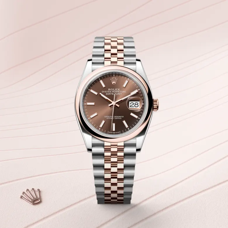 Rolex Datejust in Everose Rolesor - combination of Oystersteel and Everose gold, M126201-0043 - Pendulum