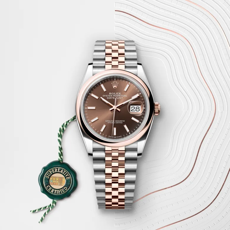 Rolex Datejust in Everose Rolesor - combination of Oystersteel and Everose gold, M126201-0043 - Pendulum