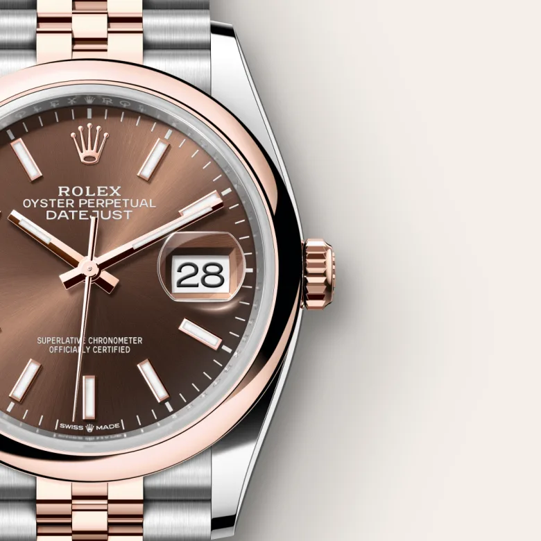 Rolex Datejust in Everose Rolesor - combination of Oystersteel and Everose gold, M126201-0043 - Pendulum
