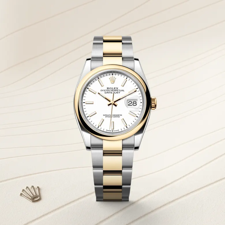 Rolex Datejust in Yellow Rolesor - การผสมผสานระหว่าง Oystersteel และทองคำ, M126203-0020 - Pendulum