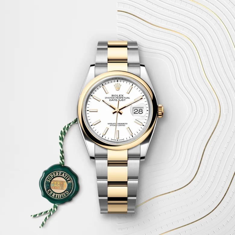 Rolex Datejust in Yellow Rolesor - การผสมผสานระหว่าง Oystersteel และทองคำ, M126203-0020 - Pendulum