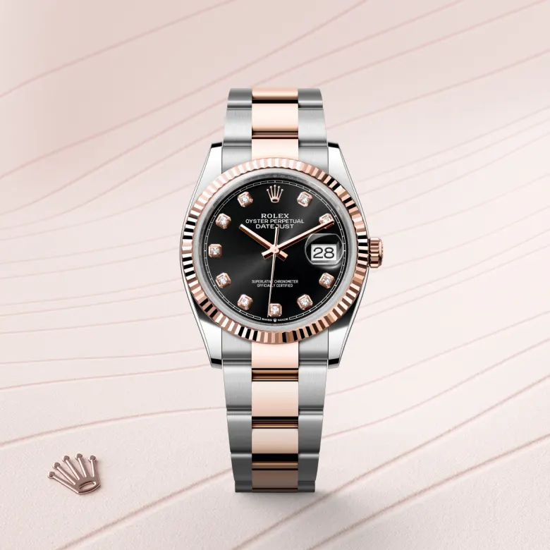 Rolex Datejust in Everose Rolesor - combination of Oystersteel and Everose gold, M126231-0020 - Pendulum