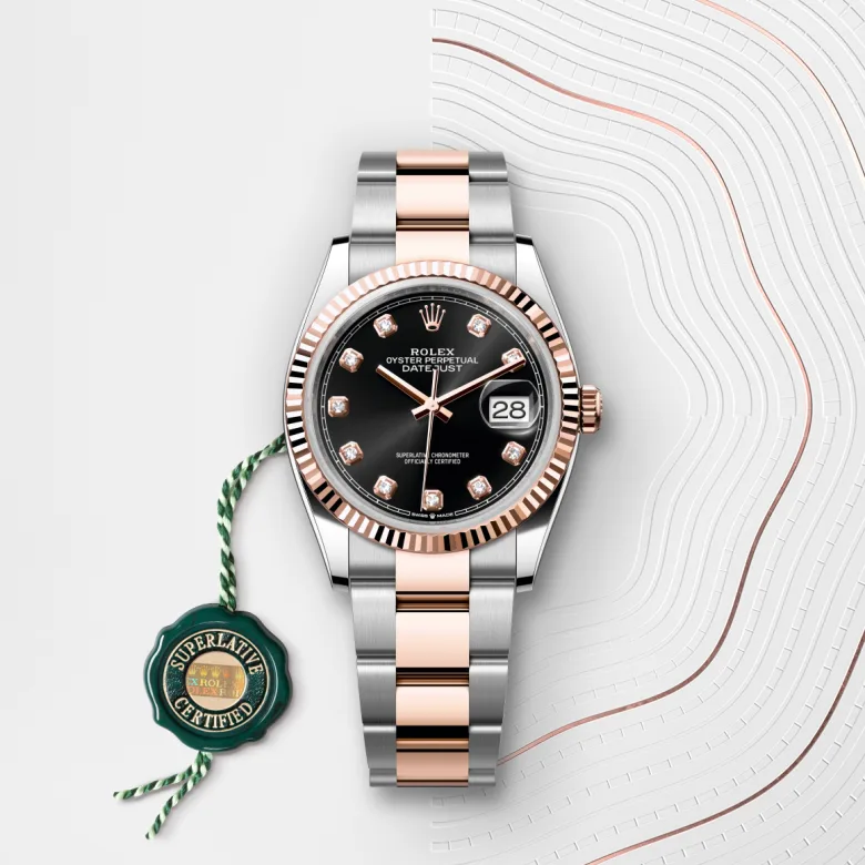Rolex Datejust in Everose Rolesor - combination of Oystersteel and Everose gold, M126231-0020 - Pendulum