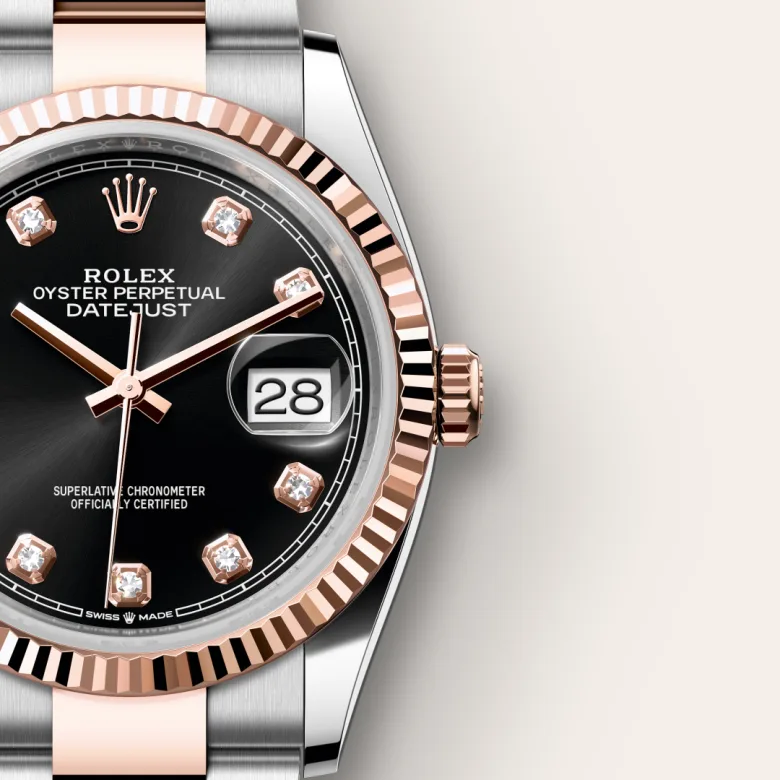 Rolex Datejust in Everose Rolesor - combination of Oystersteel and Everose gold, M126231-0020 - Pendulum