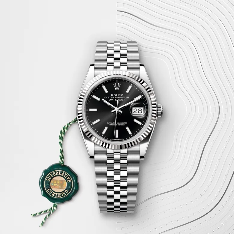 Rolex Datejust in White Rolesor - combination of Oystersteel and white gold, M126234-0015 - Pendulum