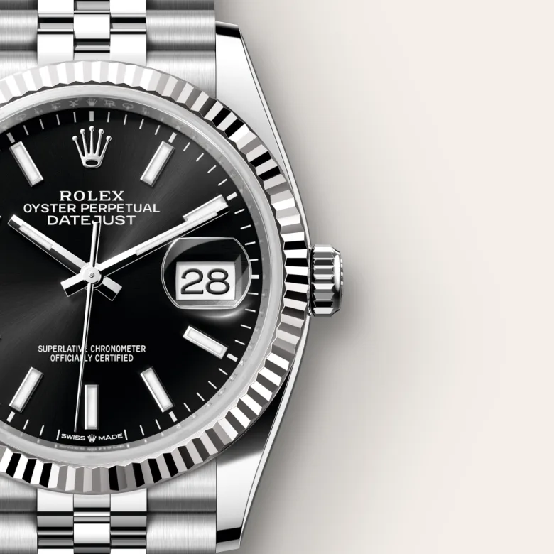 Rolex Datejust in White Rolesor - combination of Oystersteel and white gold, M126234-0015 - Pendulum