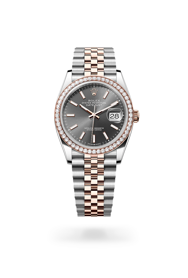 Rolex Datejust in Everose Rolesor - combination of Oystersteel and Everose gold, M126281RBR-0001 - Pendulum