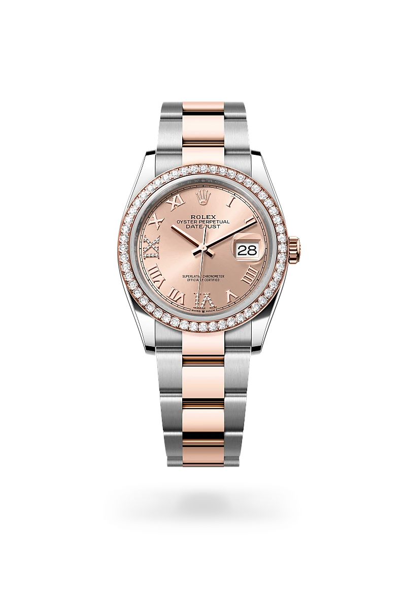 Rolex Datejust in Everose Rolesor - combination of Oystersteel and Everose gold, M126281RBR-0016 - Pendulum