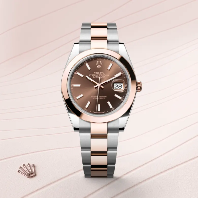 Rolex Datejust in Everose Rolesor - การผสมผสานระหว่าง Oystersteel และเอเวอร์โรสโกลด์, M126301-0001 - Pendulum