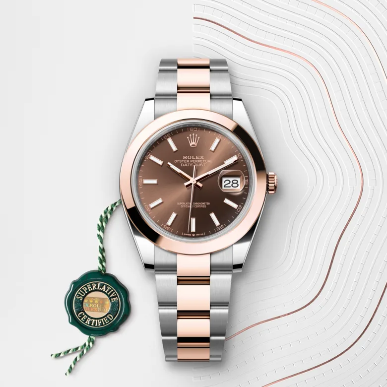 Rolex Datejust in Everose Rolesor - การผสมผสานระหว่าง Oystersteel และเอเวอร์โรสโกลด์, M126301-0001 - Pendulum