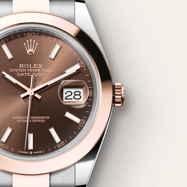 Rolex Datejust in Everose Rolesor - การผสมผสานระหว่าง Oystersteel และเอเวอร์โรสโกลด์, M126301-0001 - Pendulum