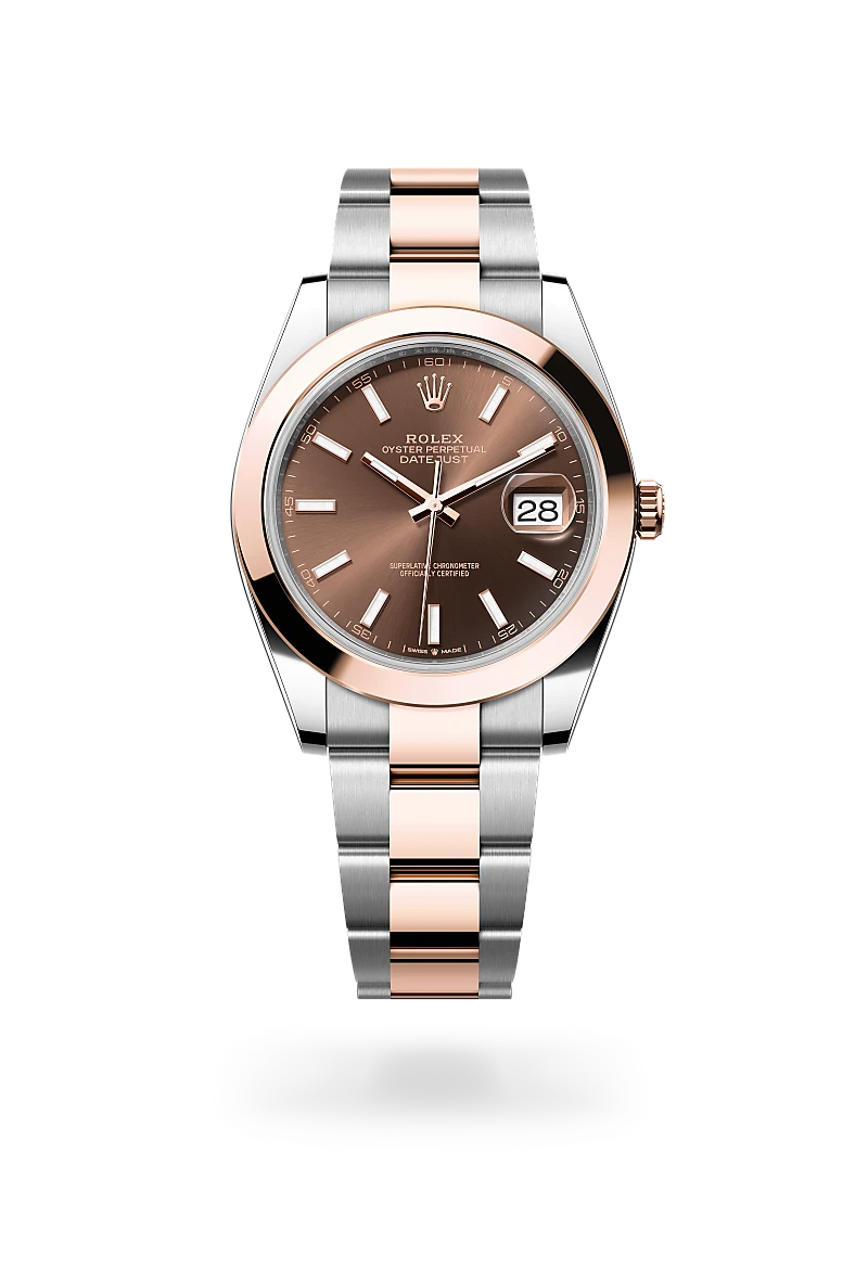 Rolex Datejust in Everose Rolesor - การผสมผสานระหว่าง Oystersteel และเอเวอร์โรสโกลด์, M126301-0001 - Pendulum