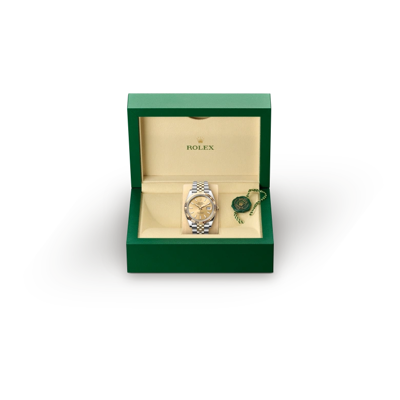 Rolex Datejust in Yellow Rolesor - การผสมผสานระหว่าง Oystersteel และทองคำ, M126333-0010 - Pendulum