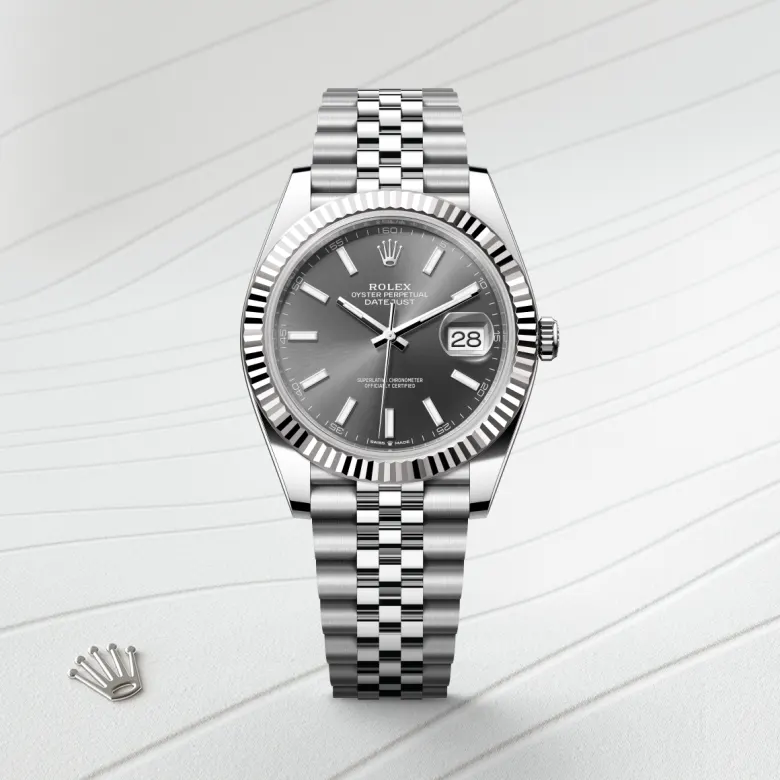 Rolex Datejust in White Rolesor - การผสมผสานระหว่าง Oystersteel และทองคำขาว, M126334-0014 - Pendulum