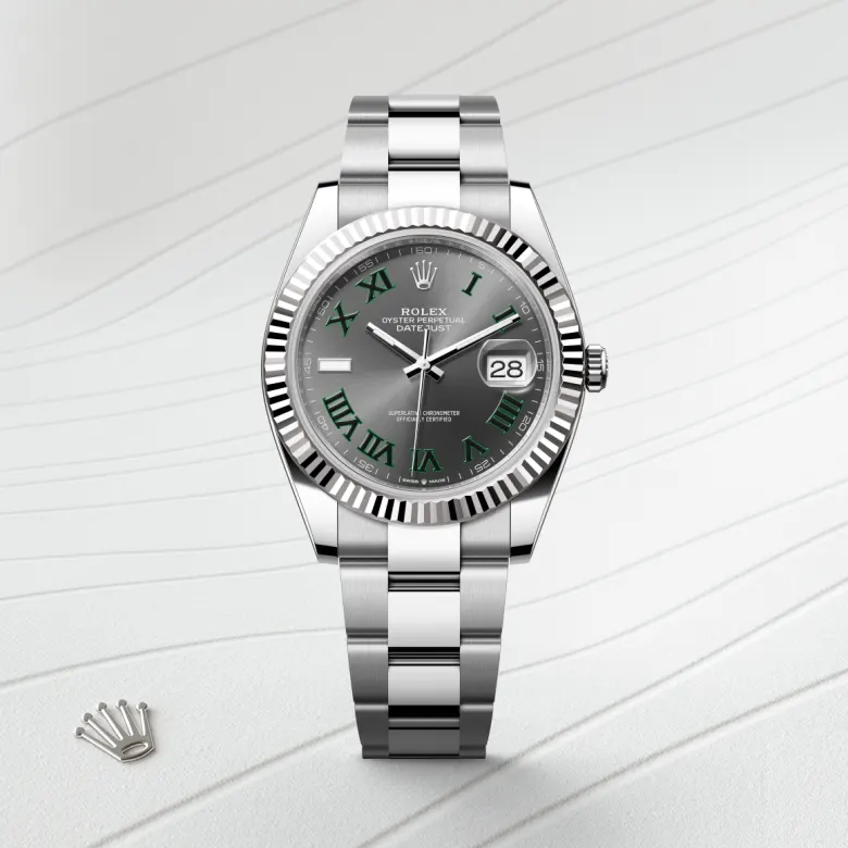Rolex Datejust in White Rolesor - การผสมผสานระหว่าง Oystersteel และทองคำขาว, M126334-0021 - Pendulum