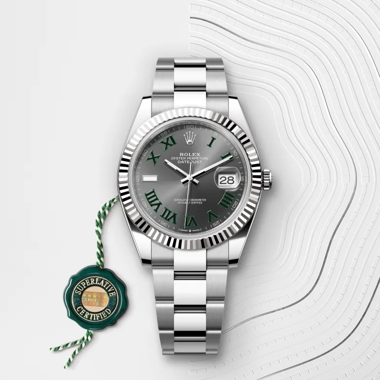 Rolex Datejust in White Rolesor - การผสมผสานระหว่าง Oystersteel และทองคำขาว, M126334-0021 - Pendulum
