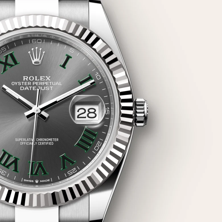 Rolex Datejust in White Rolesor - การผสมผสานระหว่าง Oystersteel และทองคำขาว, M126334-0021 - Pendulum