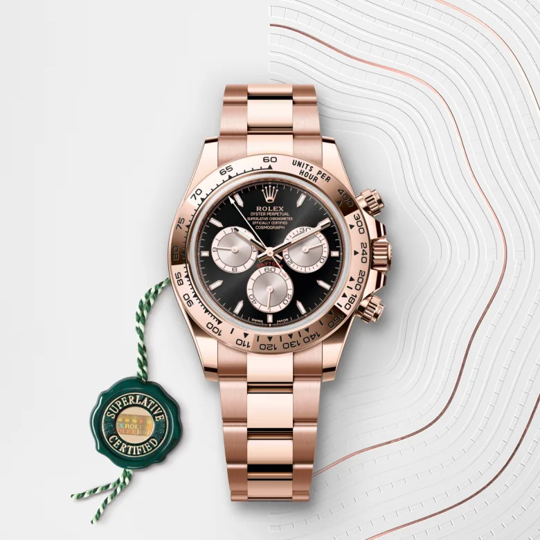 Rolex Cosmograph Daytona in Everose gold 18 กะรัต, M126505-0001 - Pendulum