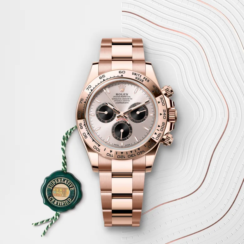 Rolex Cosmograph Daytona in 18 ct Everose gold, M126505-0003 - Pendulum