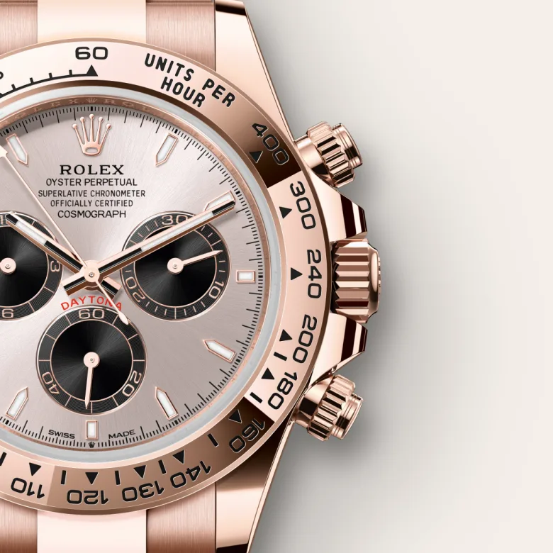 Rolex Cosmograph Daytona in 18 ct Everose gold, M126505-0003 - Pendulum