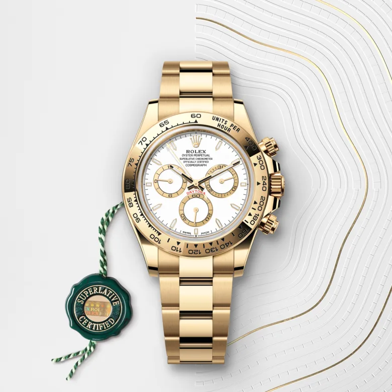 Rolex Cosmograph Daytona in 18 ct yellow gold, M126508-0001 - Pendulum