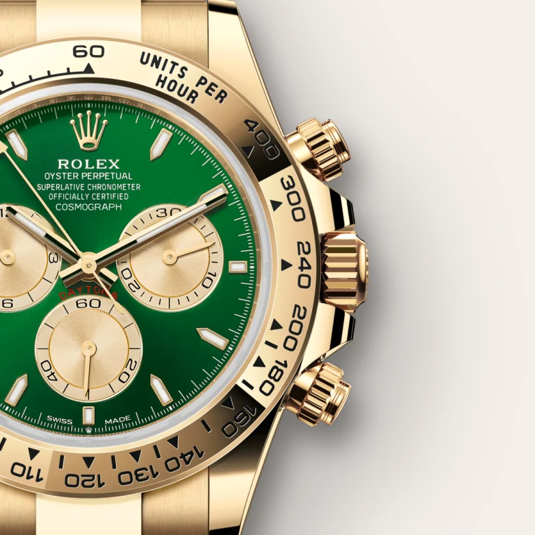 Rolex Cosmograph Daytona in 18 ct yellow gold, M126508-0008 - Pendulum