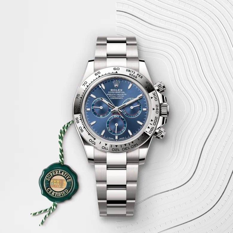 Rolex Cosmograph Daytona in 18 ct white gold, M126509-0005 - Pendulum