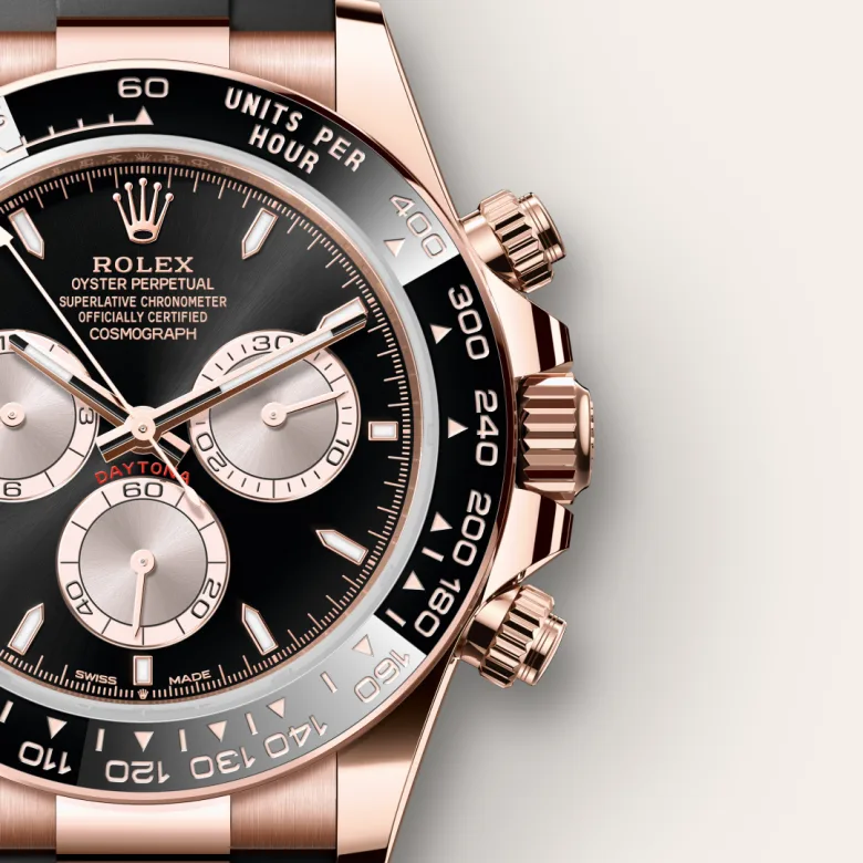 Rolex Cosmograph Daytona in 18 ct Everose gold, M126515LN-0002 - Pendulum